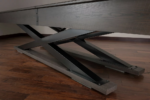 American Heritage Billiards Quest 12' Shuffleboard Table in Glacier - Image 4