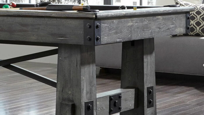 American Heritage Fresco 8' Slate Pool Table in Marble - Image 3