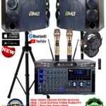 KARAOKE SYSTEM 36 - 2000W YouTube Karaoke System, BMB Japan 3-Way Karaoke Speakers - (MODEL 2026)