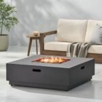 Modern Square Fire Pit With 50, 000 Btu - Image 7