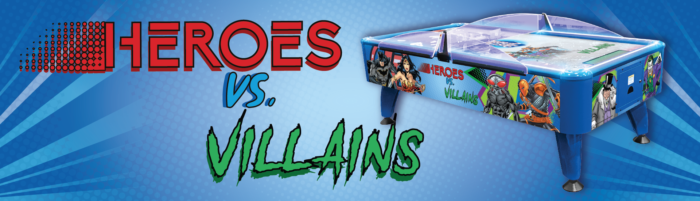 Namco DC Super Heroes - Hero's VS VIllian's Air Hockey - Image 2