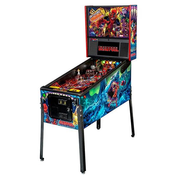 deadpool-premium-pinball-stern Stern Pinball Deadpool Premium Pinball Machine - Image 1