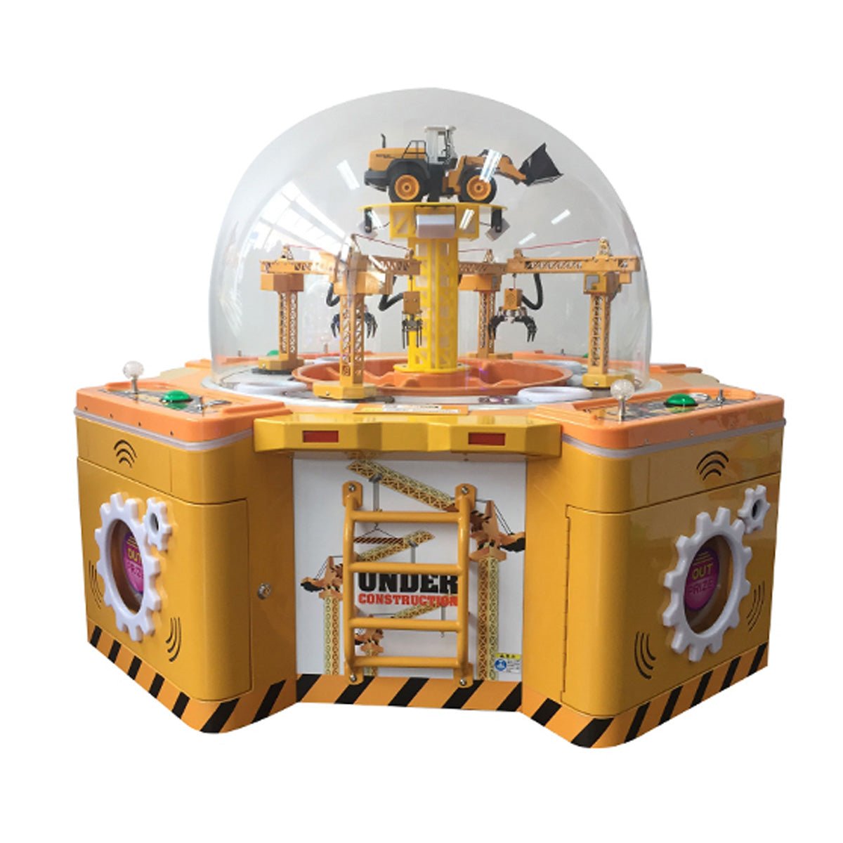 dignwinfrontview Dig 'N Win 4-Player Crane Machine - Image 1