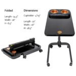 Chip & Sip Poker Game Side Table (Set of 2) - Image 6