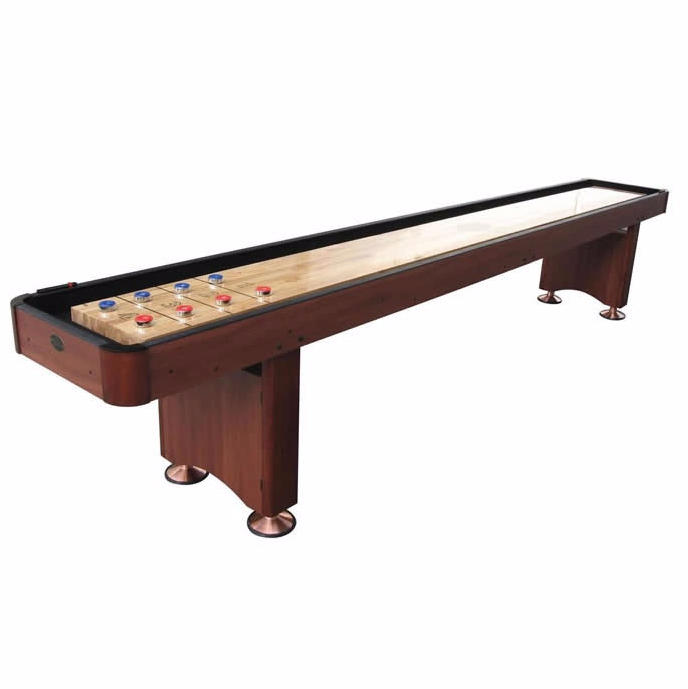 download_14_d8f7411d-9e08-4b0e-8774-1ff31a384198 Playcraft Woodbridge 12' Shuffleboard Table in Cherry - Image 1