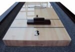 Playcraft St. Lawrence 16'  Pro-Style Shuffleboard Table in Chestnut - Image 2