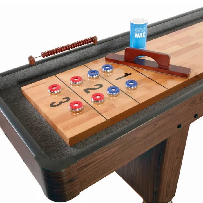 Hathaway Crestline 12-ft Outdoor Shuffleboard, Weatherproof - Image 8