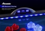 Atomic 90” Indiglo LED Light Up Arcade Air-Powered Hockey Table - Image 2