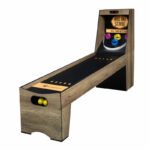 7’ 3” Compact Roll and Score Arcade Game with Electronic Scoring and Ball Return System