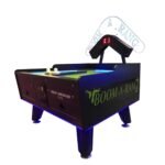 Great American Boom-A-Rang Air Hockey Table w/ Electronic Scoring in Black