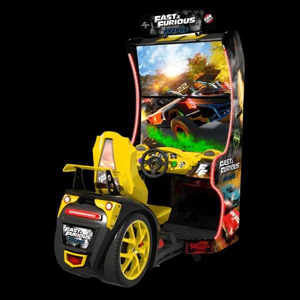 fastff42 Raw Thrills Fast & Furious Arcade Racing Game (Standard 43" Screen!) - Image 1