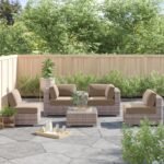 Outdoor Wicker Seating Group With Cushions - Image 24