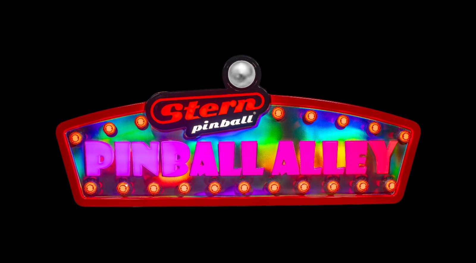 file_113d26bc-6cea-4848-a1fe-06599bc5ca40 OG Stern Pinball Alley Light Up Sign - Image 1
