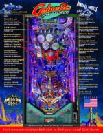 Galactic Tank Force Pinball Machine - Deluxe Edition Model - GTF