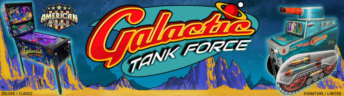 Galactic Tank Force Pinball Machine - Deluxe Edition Model - GTF - Image 3