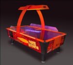 Dynamo 8' Fire Storm Home Air Hockey Table - Image 2