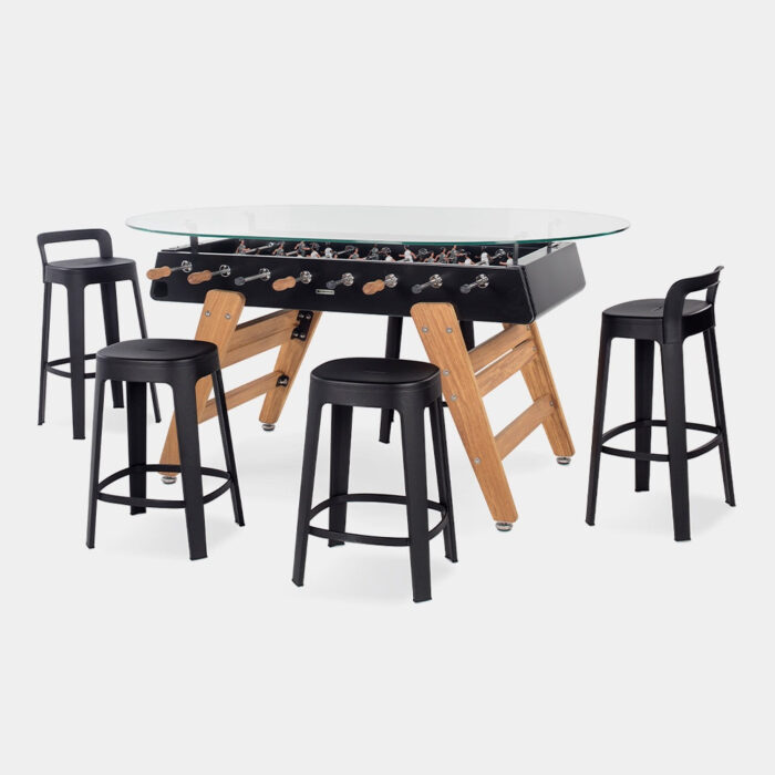 RS Barcelona RS3 Wood Dining Outdoor Foosball Table - Image 8