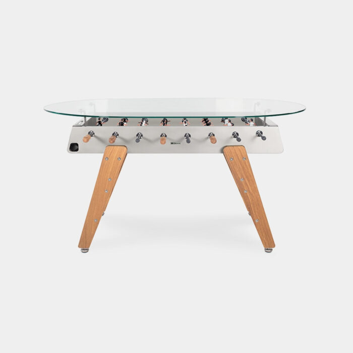 RS Barcelona RS3 Wood Dining Outdoor Foosball Table - Image 48