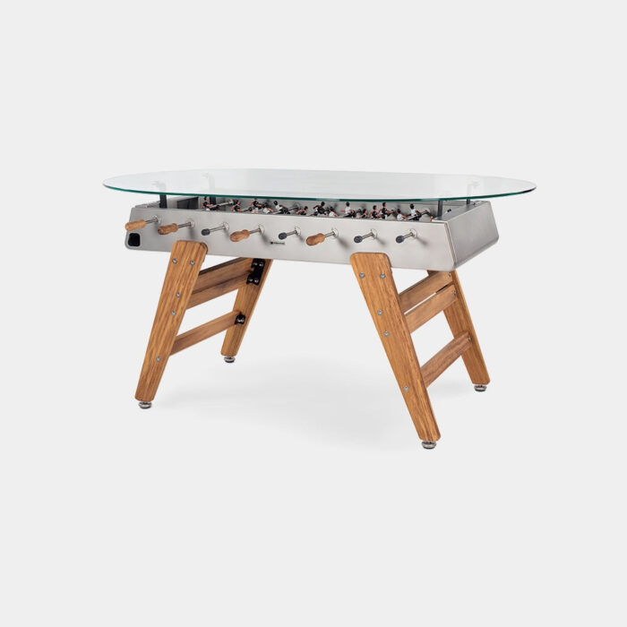 RS Barcelona RS3 Wood Dining Outdoor Foosball Table - Image 47