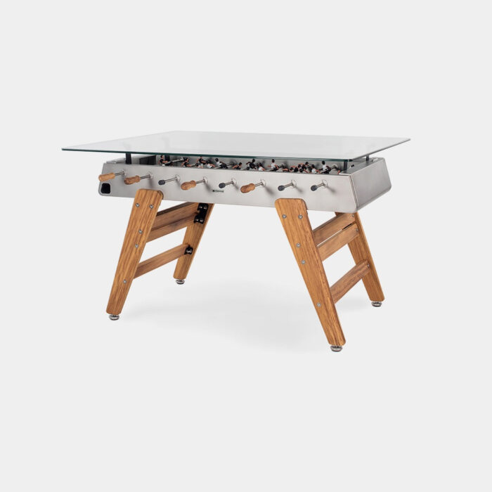 RS Barcelona RS3 Wood Dining Outdoor Foosball Table - Image 49
