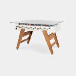 RS Barcelona RS3 Wood Dining Outdoor Foosball Table - Image 6