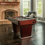 Hathaway Millennium 55'' Foosball Table in Mahogany - Image 2