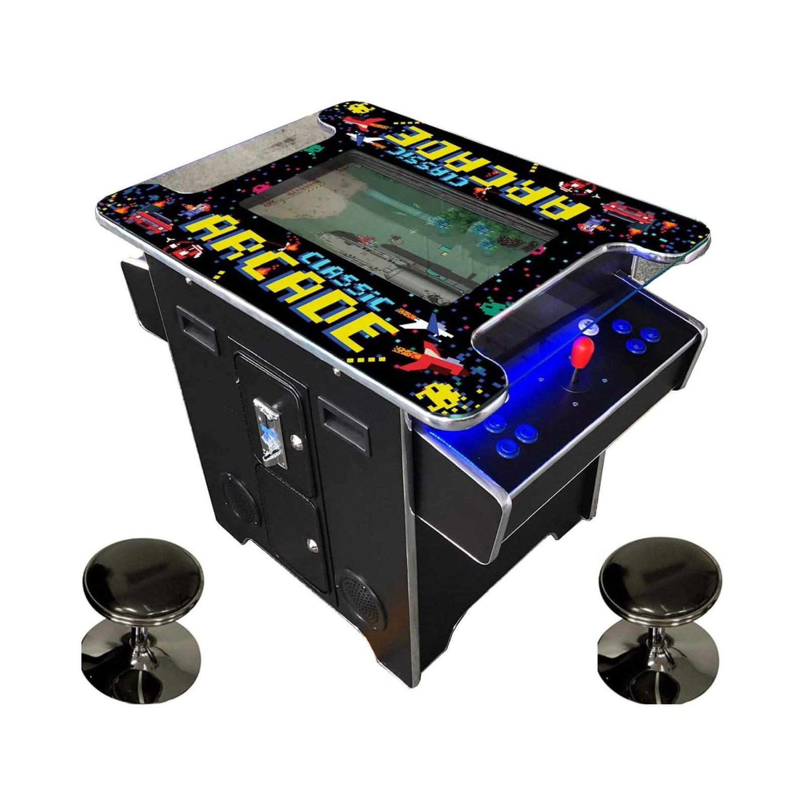 full-size-commercial-grade-2-player-retro-arcade-machine-with-60-games-and-stools-sak86197-table-and-stool-view Full-Size Commercial-Grade 2-Player Retro Arcade Machine With 60 Games And Stools (SAK86197) - Image 1