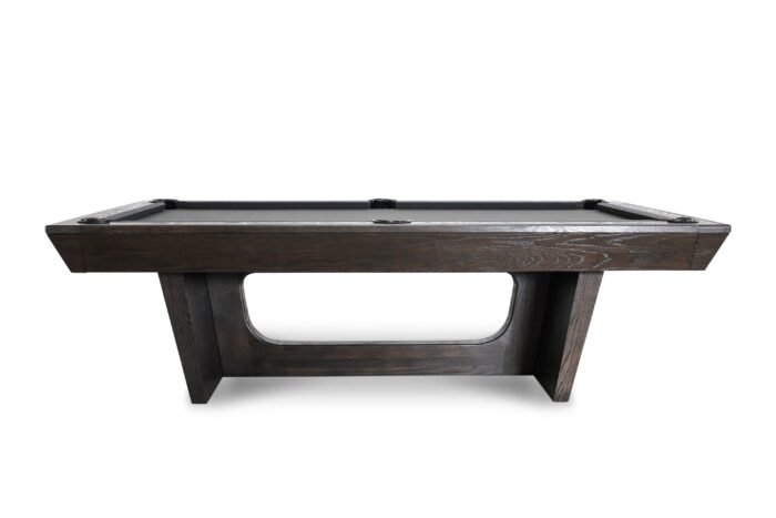 Nixon KAI 8' Slate Pool Table in Waxed Brown Finish w/ Dining Top Option - Image 2