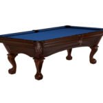 Brunswick 9' Glenwood Pool Table with Ball and Claw Leg