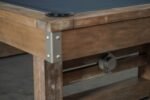 Nixon Bryant 8' Slate Pool Table in Weathered Natural Finish w/ Dining Top Option - Image 14