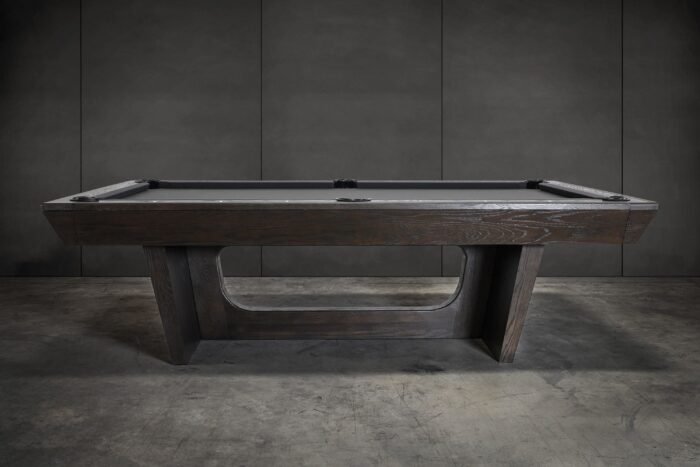 Nixon KAI 8' Slate Pool Table in Waxed Brown Finish w/ Dining Top Option - Image 4