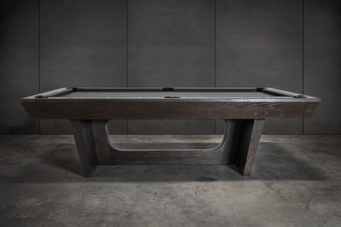 Nixon KAI 7' Slate Pool Table in Waxed Brown Finish w/ Dining Top Option - Image 4