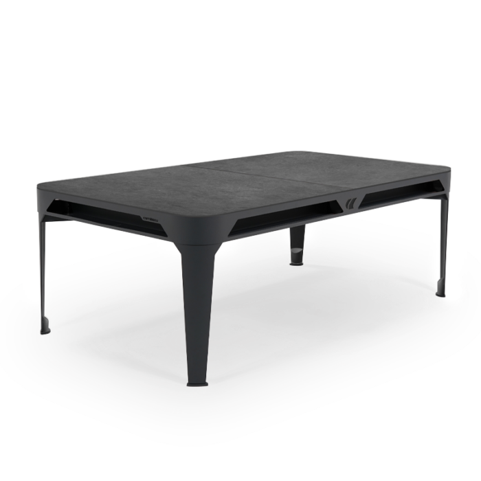 Cornilleau Hyphen Outdoor Pool table Black Frame / Dark Grey Cloth - Image 2