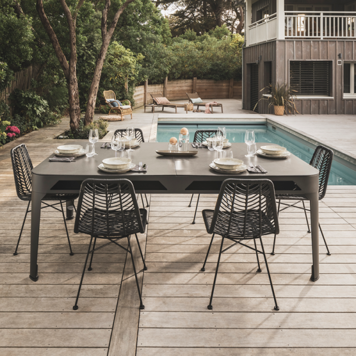 Cornilleau Hyphen Outdoor Pool table Black Frame / Dark Grey Cloth - Image 10