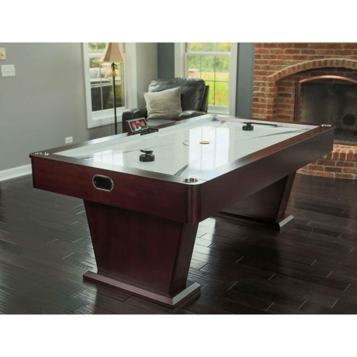 Hathaway Monarch 7' Air Hockey Table in Mahogany Finish - Image 5