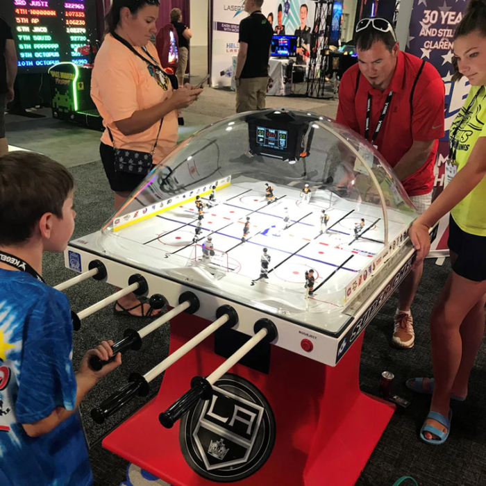 ICE Super Chexx NHL Licensed  Pro Dome Bubble Hockey Table - Image 3