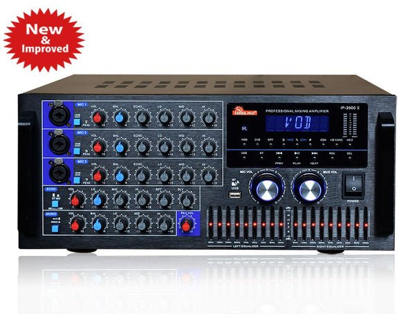 idolpro ip 3900ii mixing amplifier with equalizer