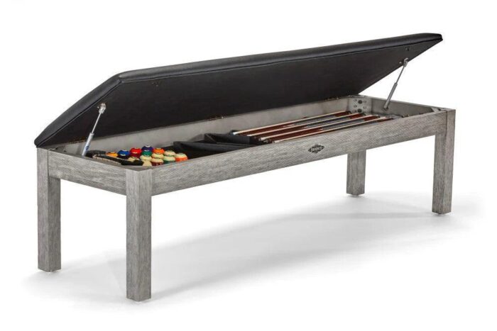 Brunswick Sanibel 8ft American Pool Table - Rustic Grey - Image 8