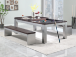 Playcraft Genoa 7' Slate Pool Table with Dining Top - Image 3