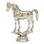 Arabian Horse Figure, Silver - 3 3/4"