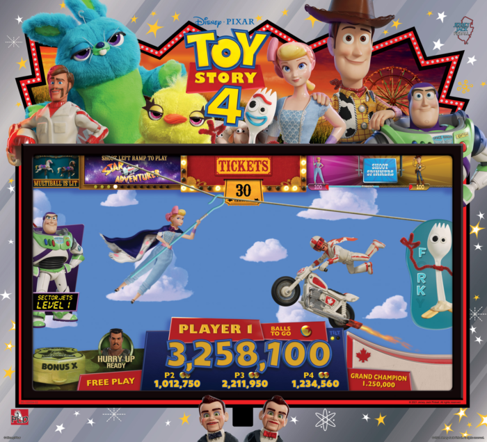 JJP TOY STORY PINBALL MACHINE (CE) - Image 4