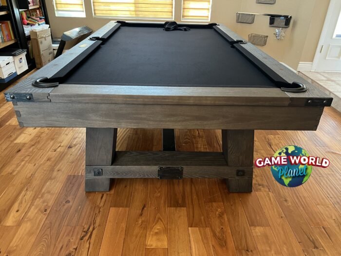 Playcraft Yukon River Slate Pool Table in Weathered Fieldstone - Image 4