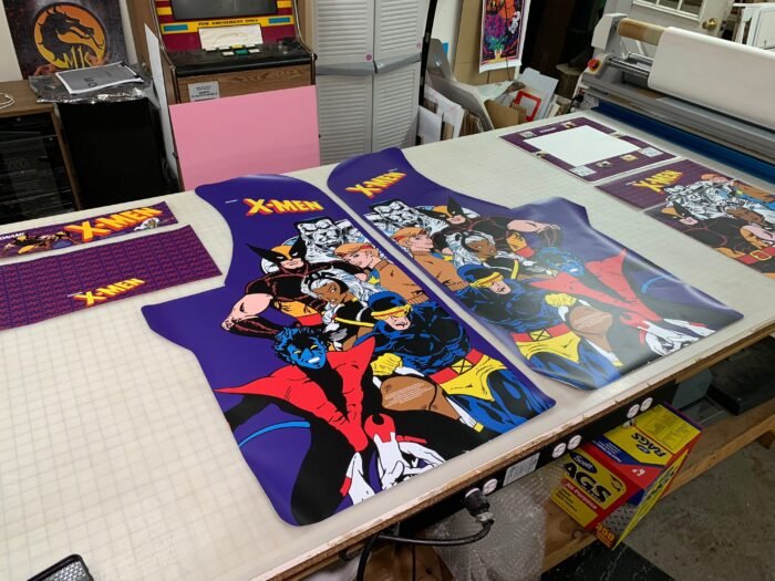 Arcade 1up- Xmen Art kit - Image 9