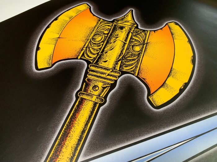 Golden Axe  Side Art - Image 4
