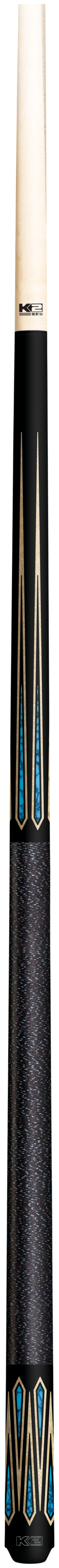 K2 6 Point Black with Turquoise Inlays - Image 2