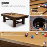 EastPoint Sports Dayton 96-Inch Premium Beige Pool Table - Image 3