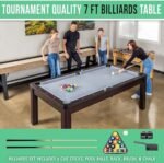 GoSports Versatile 7-Foot Combo Table Including Benches - Image 2
