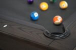 Nixon KAI 8' Slate Pool Table in Waxed Brown Finish w/ Dining Top Option - Image 9