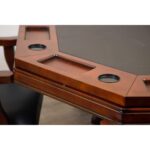 Hathaway Kingston 3-in-1 Poker Table in Walnut - Image 5