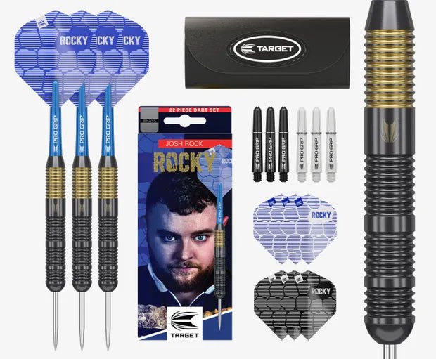 josh-rock-brass-darts-set-01 Josh Rock Brass Steel Tip Darts - Image 1